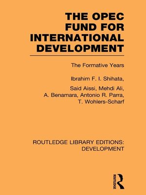 cover image of The OPEC Fund for International Development